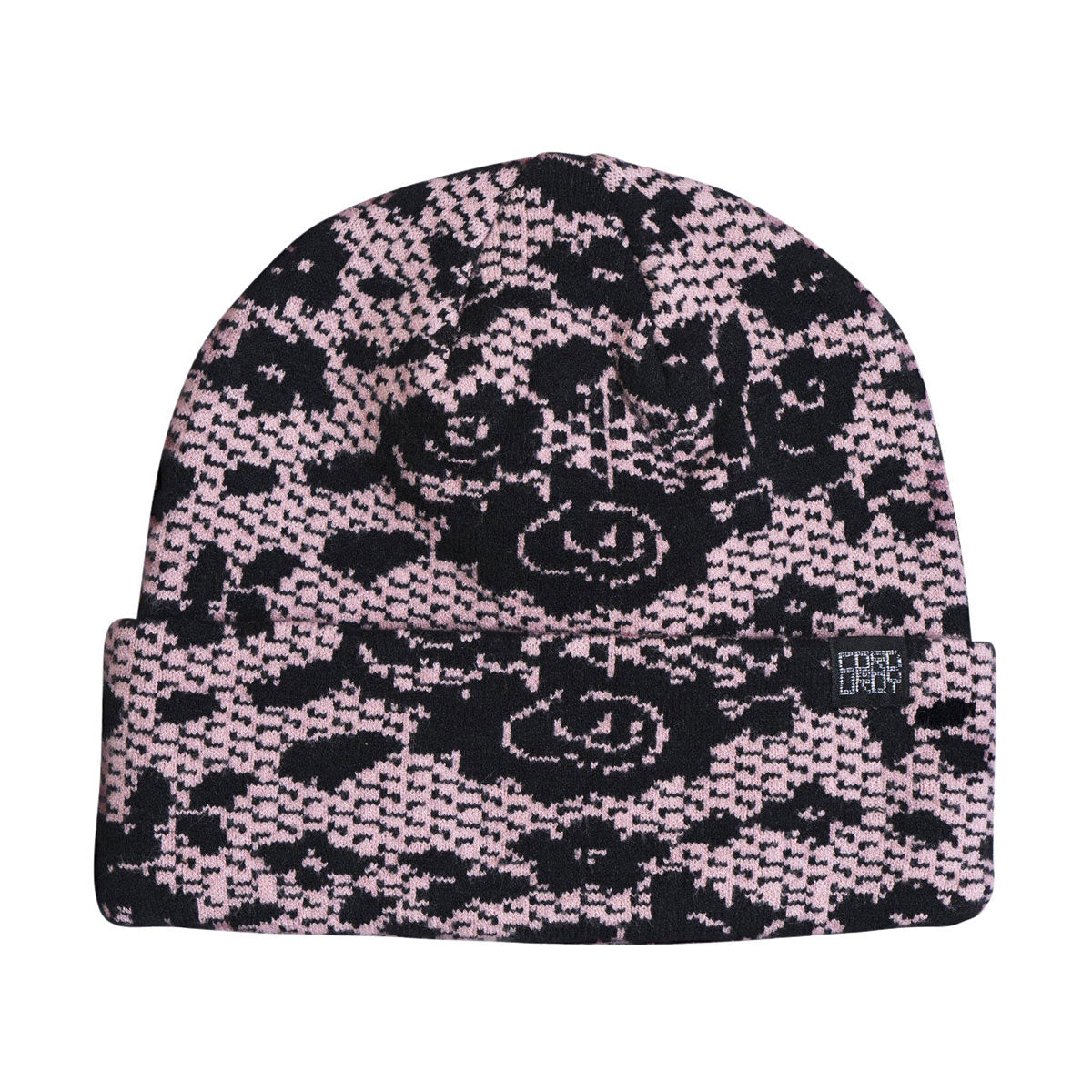 Corduroy Lace Beanie - Pink image 1