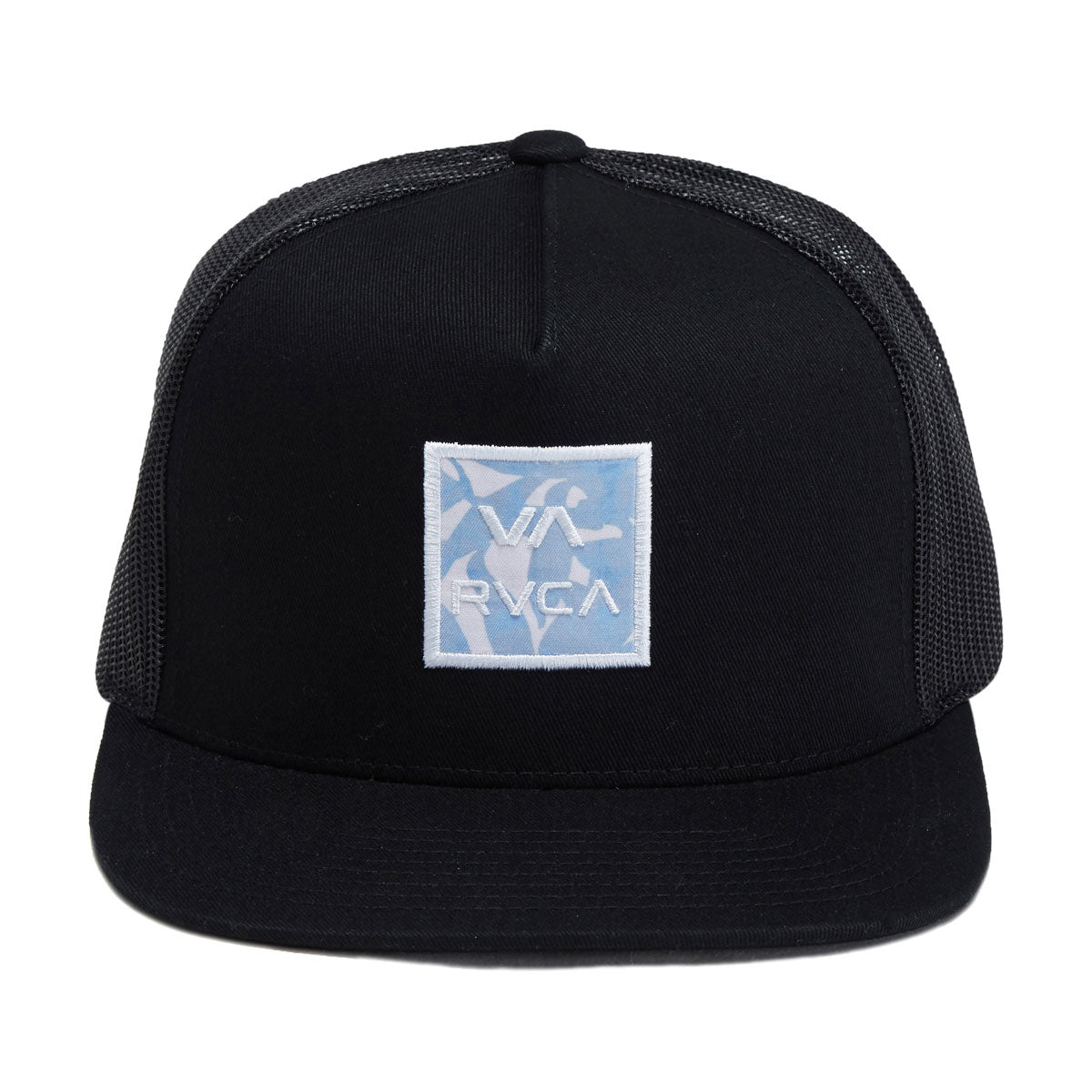 RVCA VA All The Way Print Trucker Hat - Black image 3