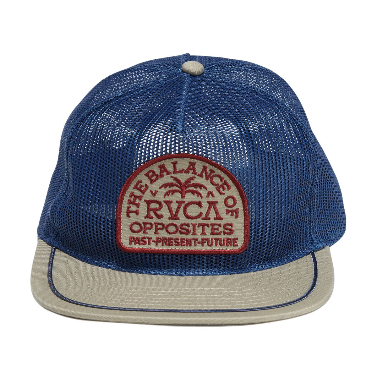 RVCA Palm Serif 5-Panel Mesh Hat - Navy image 3