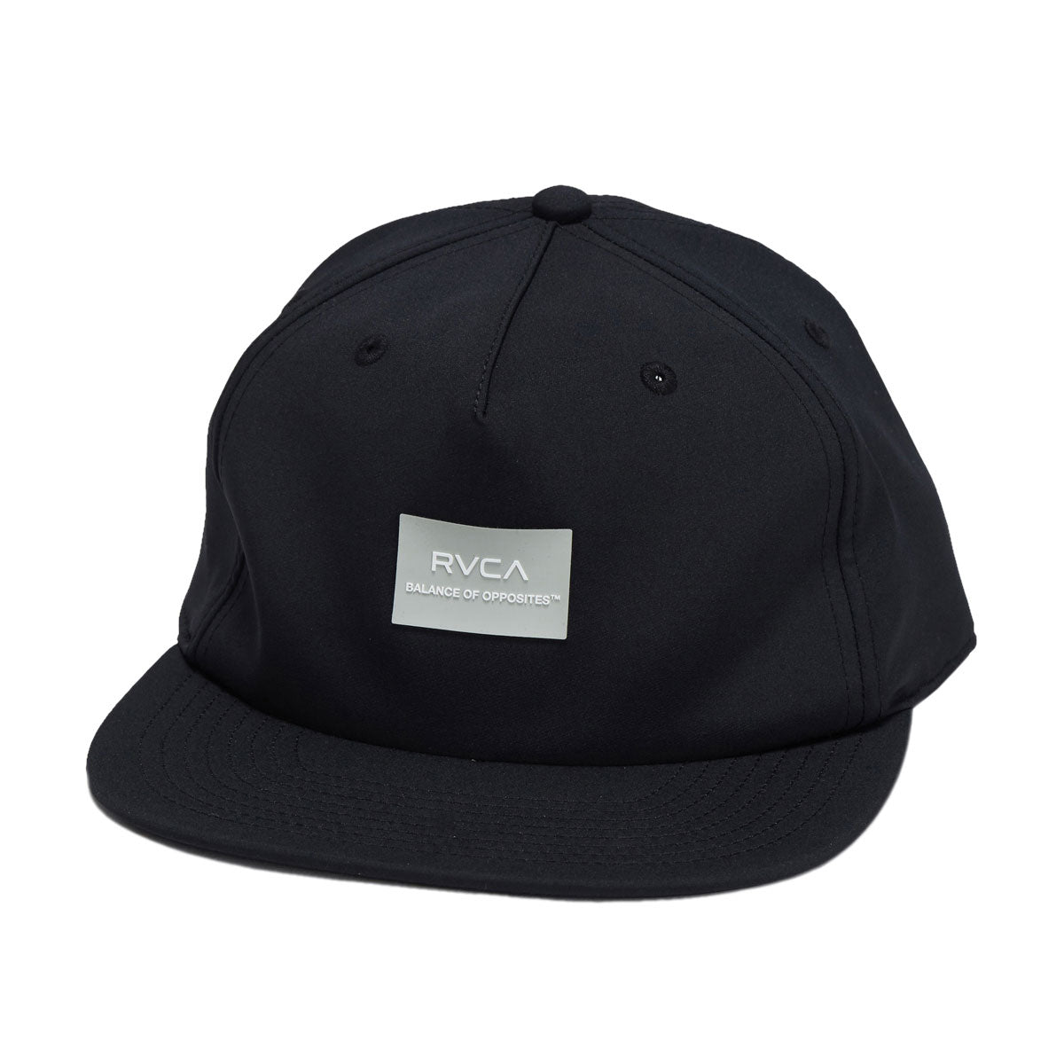 RVCA Vacancy Snapback Hat - Black image 1