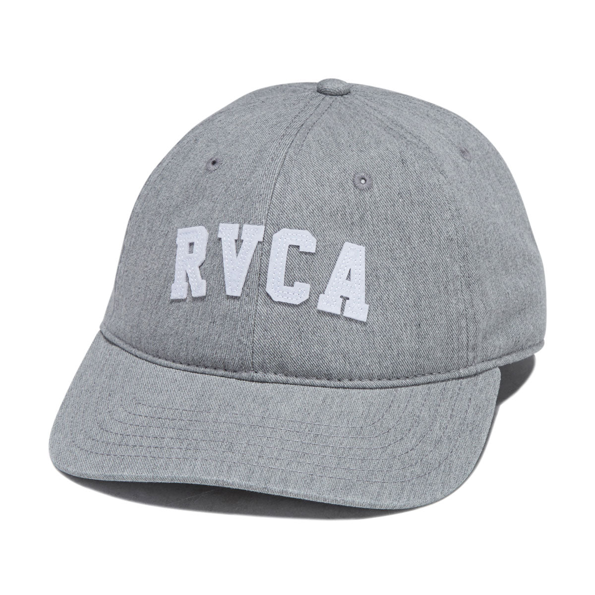 RVCA Womens Established Twill Adjustable Hat - Heather Grey image 1