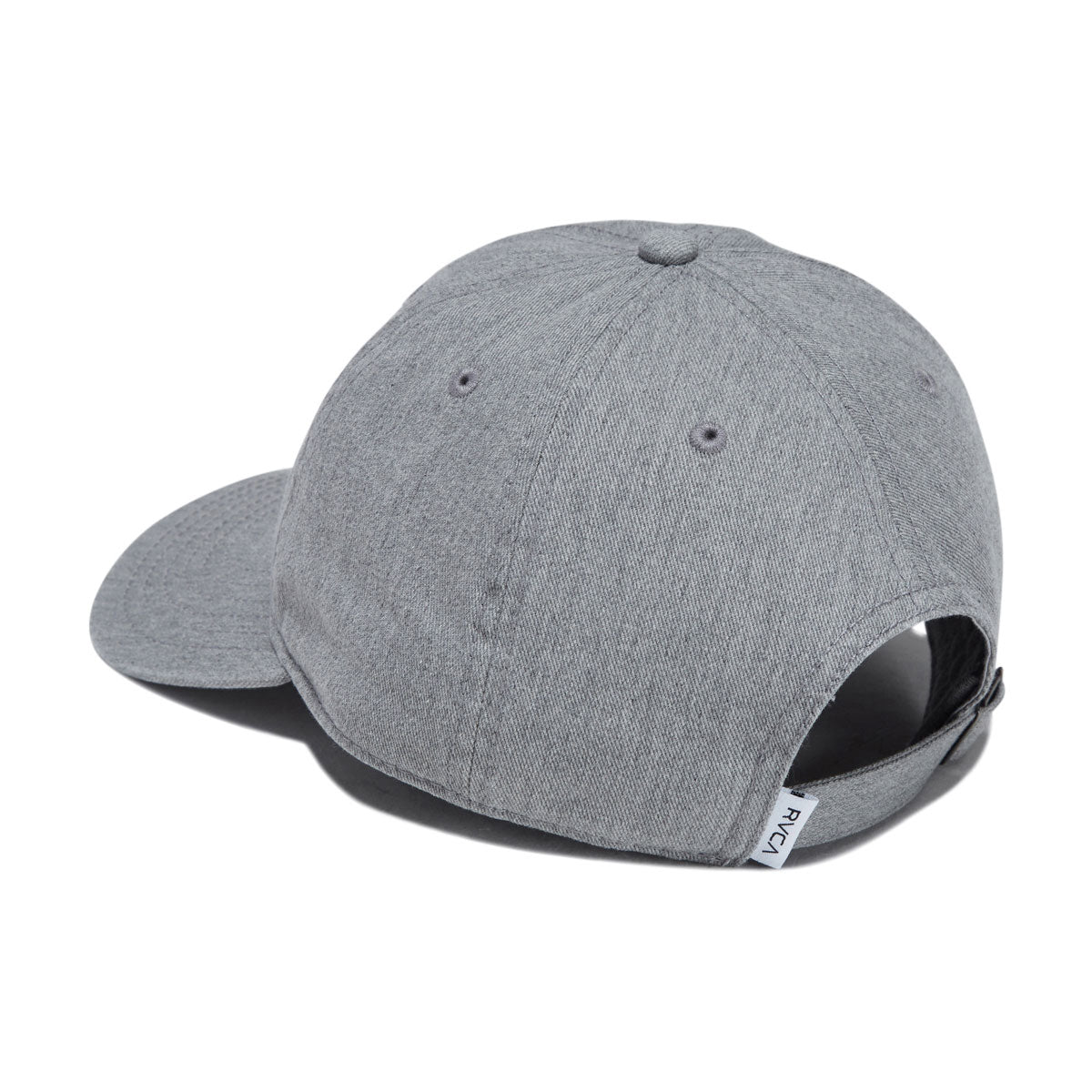 RVCA Womens Established Twill Adjustable Hat - Heather Grey image 2