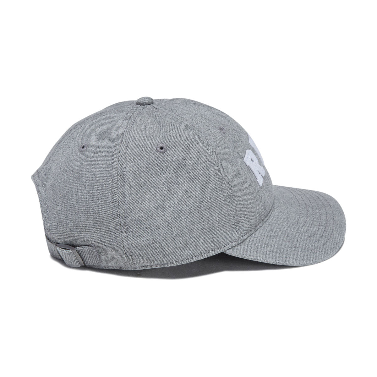 RVCA Womens Established Twill Adjustable Hat - Heather Grey image 4