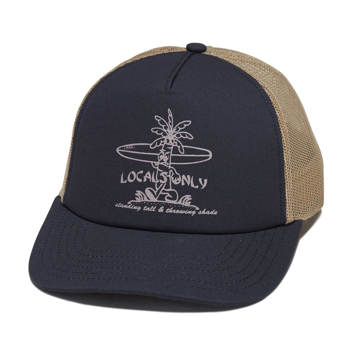RVCA Local Trucker Hat - Black image 1