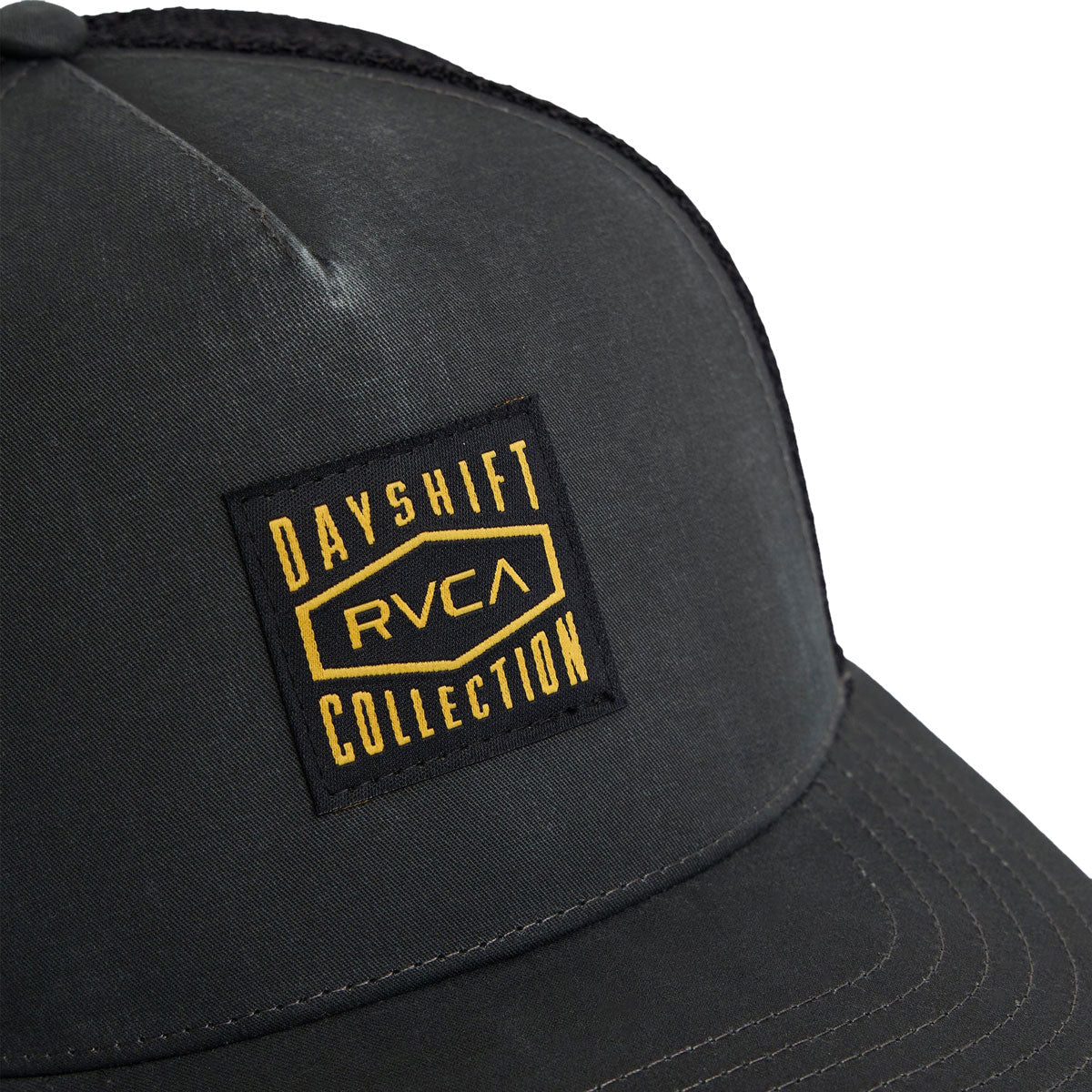 RVCA Dayshift Canvas Trucker Hat - Black image 3