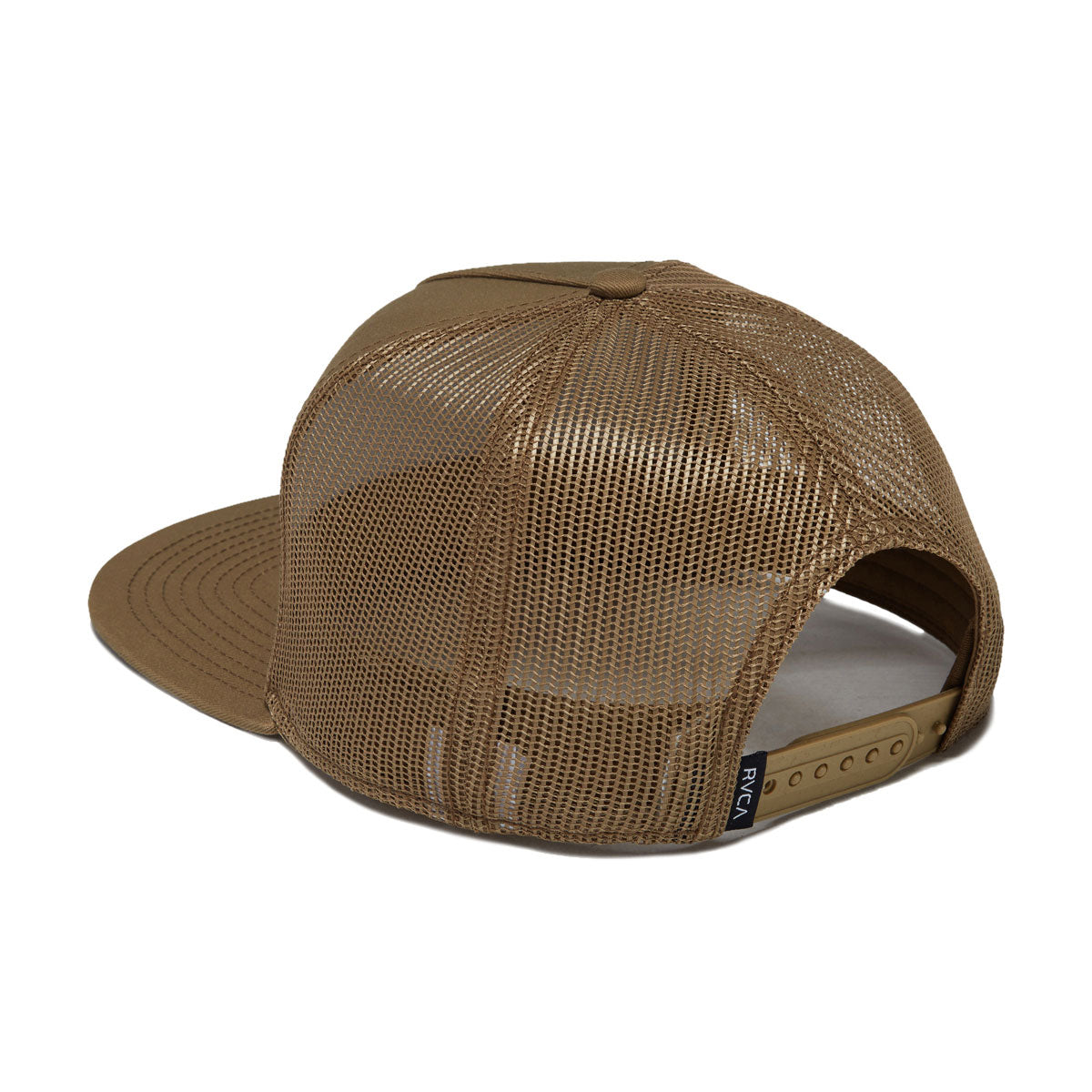 RVCA VA ATW Trucker Hat - Golden Brown image 2