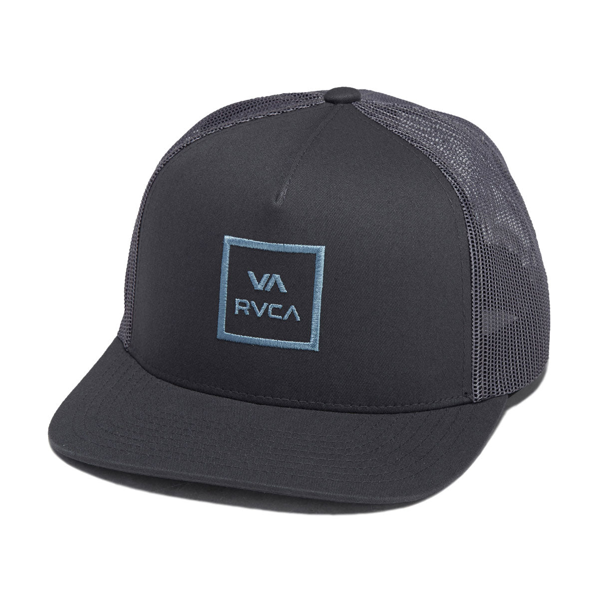 RVCA VA All The Way Trucker Hat - Black/Black image 1