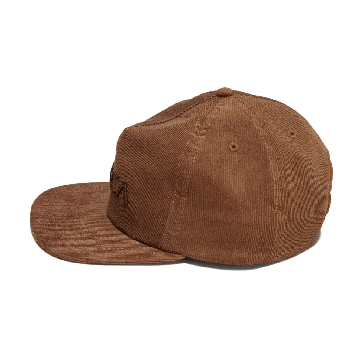 RVCA Big RVCA Cord Snapback Hat - Camel image 3