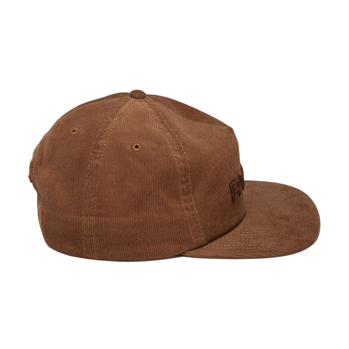 RVCA Big RVCA Cord Snapback Hat - Camel image 4