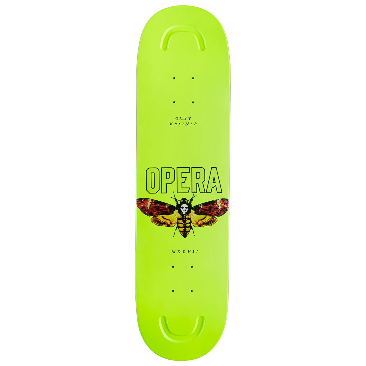 Opera Clay Kreiner Moth EX7 Skateboard Deck - 8.25