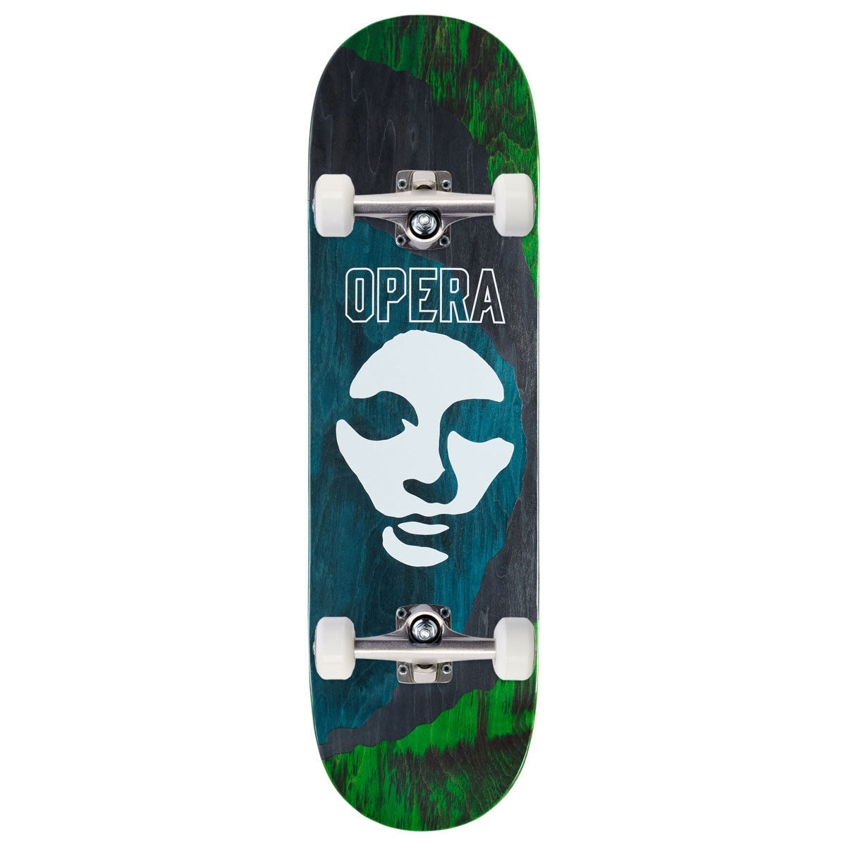Opera Triple Torn Big Mask EX7 Skateboard Complete - 9.00