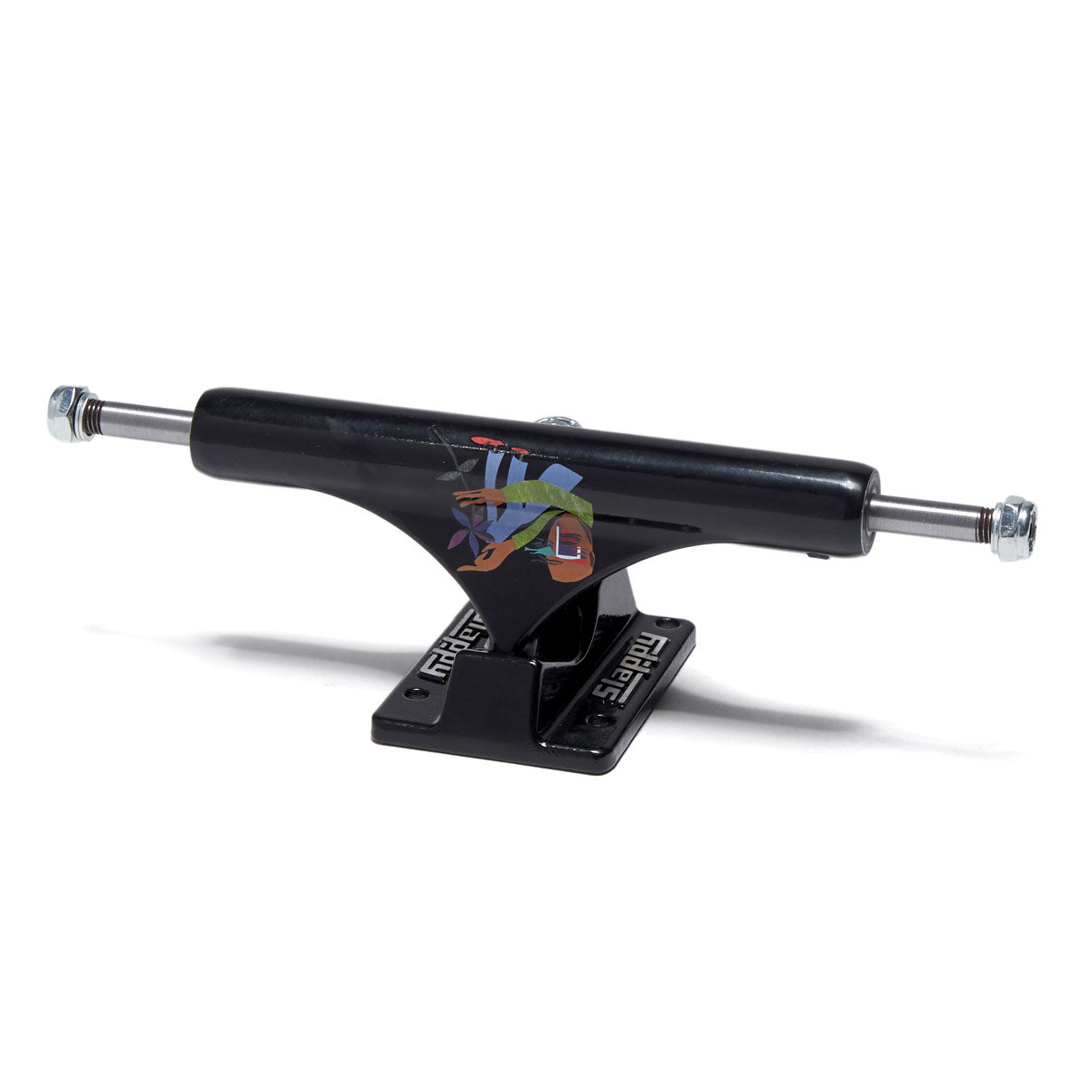 Slappy ST1 Classic Hollow Flower Skateboard Trucks - Black - 8.50