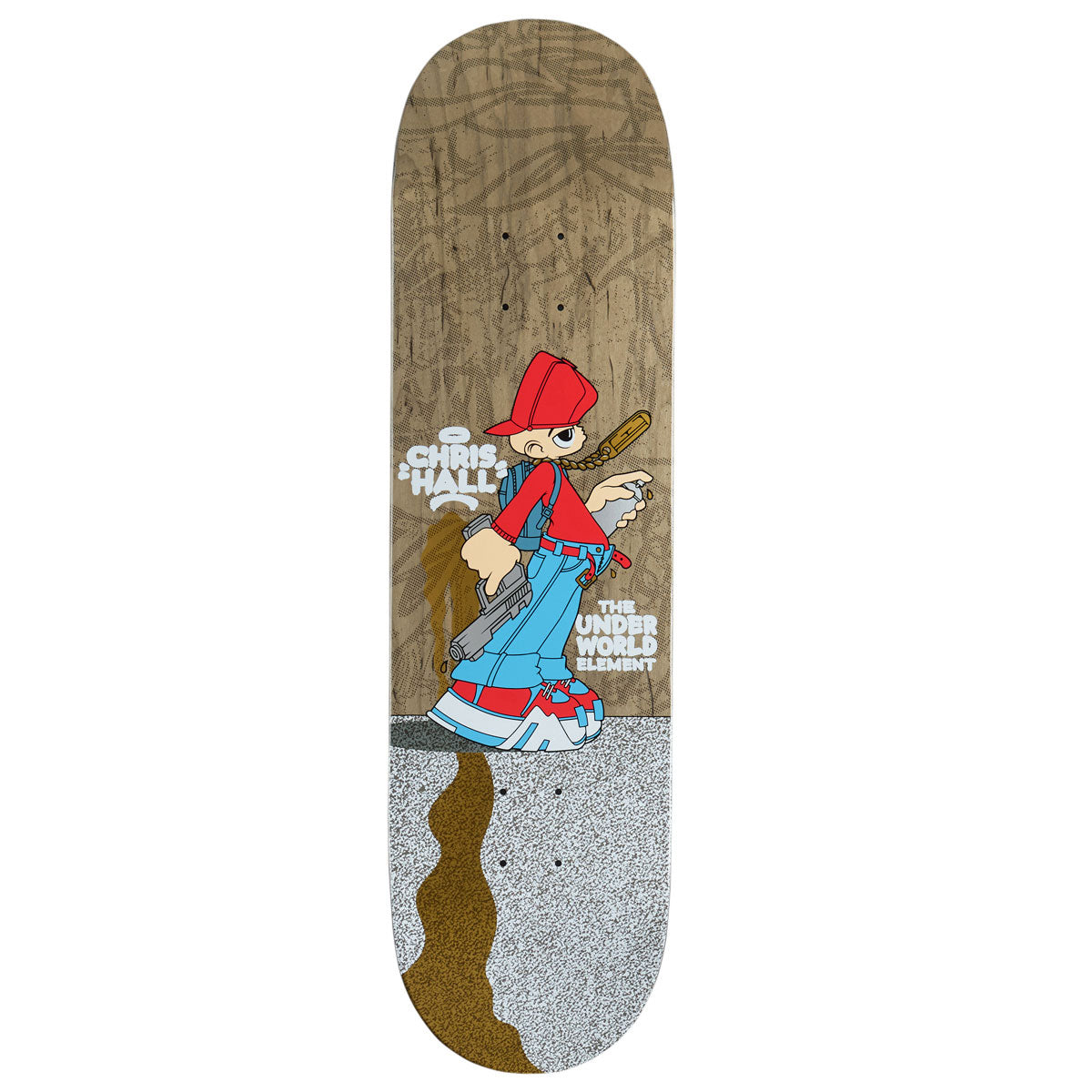 Underworld Element Hall B-Boy EX7 Skateboard Deck - 8.50