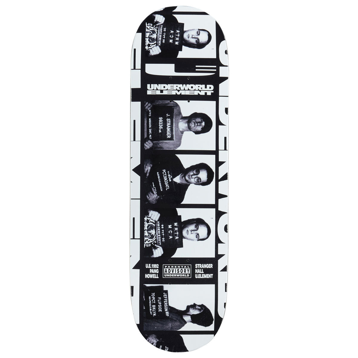 Underworld Element Mugshots EX7 Skateboard Deck - 9.00