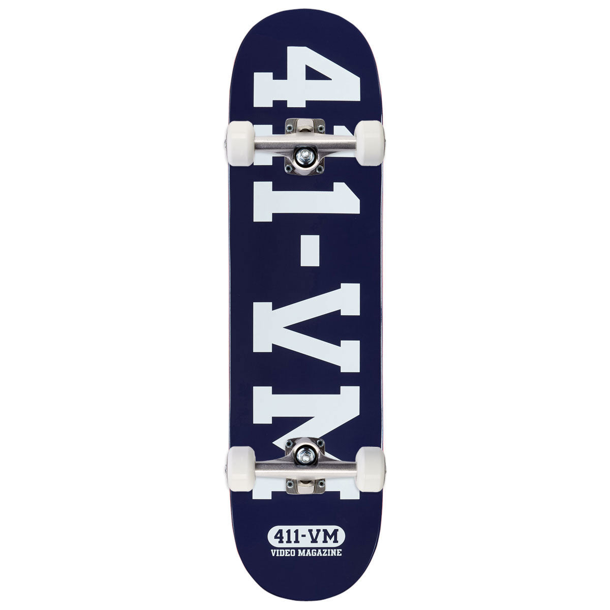 411VM Athletic Skateboard Complete - Navy - 8.25