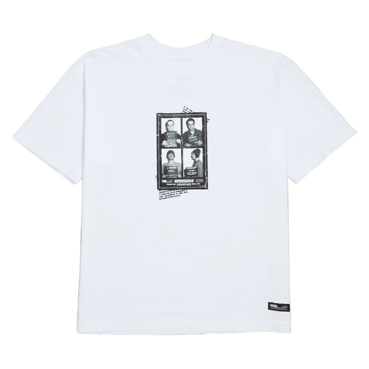 Underworld Element Mugshots T-Shirt - White image 1