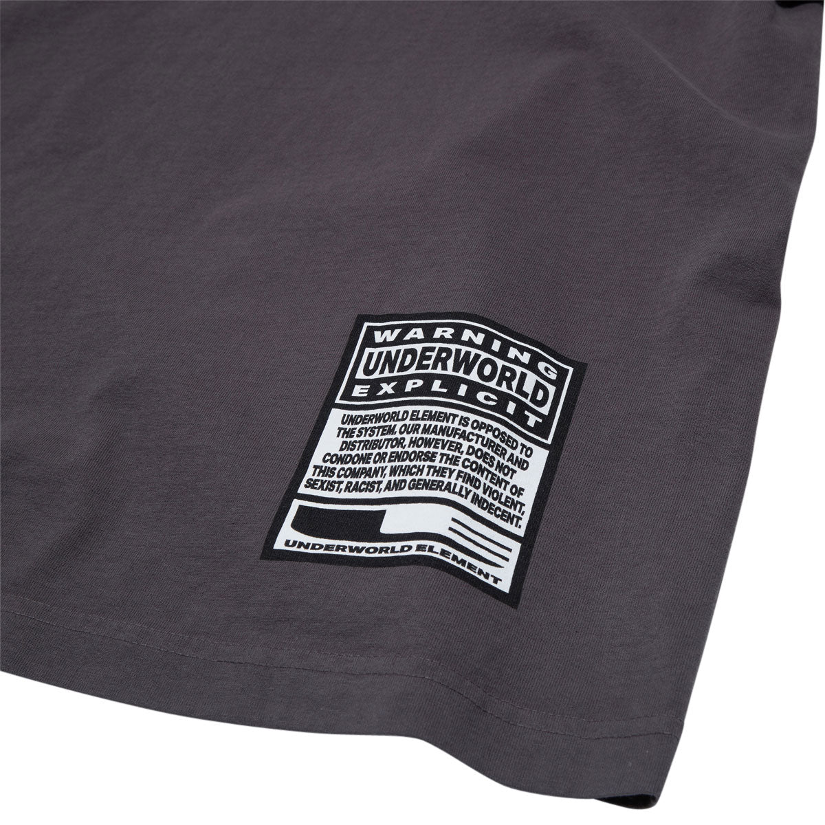 Underworld Element Explode T-Shirt - Pewter image 4