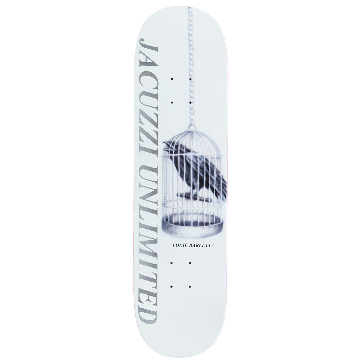 Jacuzzi Unlimited Louie Barletta Bird Cage  EX7 Skateboard Deck - 8.50
