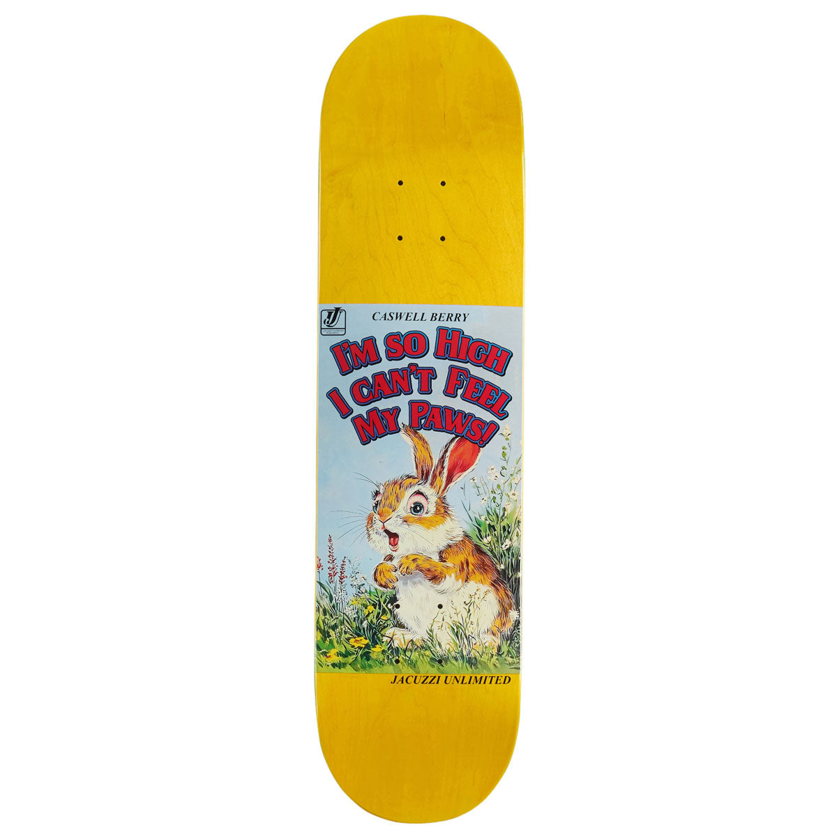 Jacuzzi Unlimited Caswell Berry Storybook EX7 Skateboard Deck - 8.00