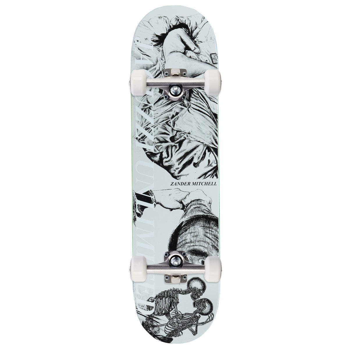 Jacuzzi Unlimited Zander Mitchell Sleeper EX7 Skateboard Complete - 8.50