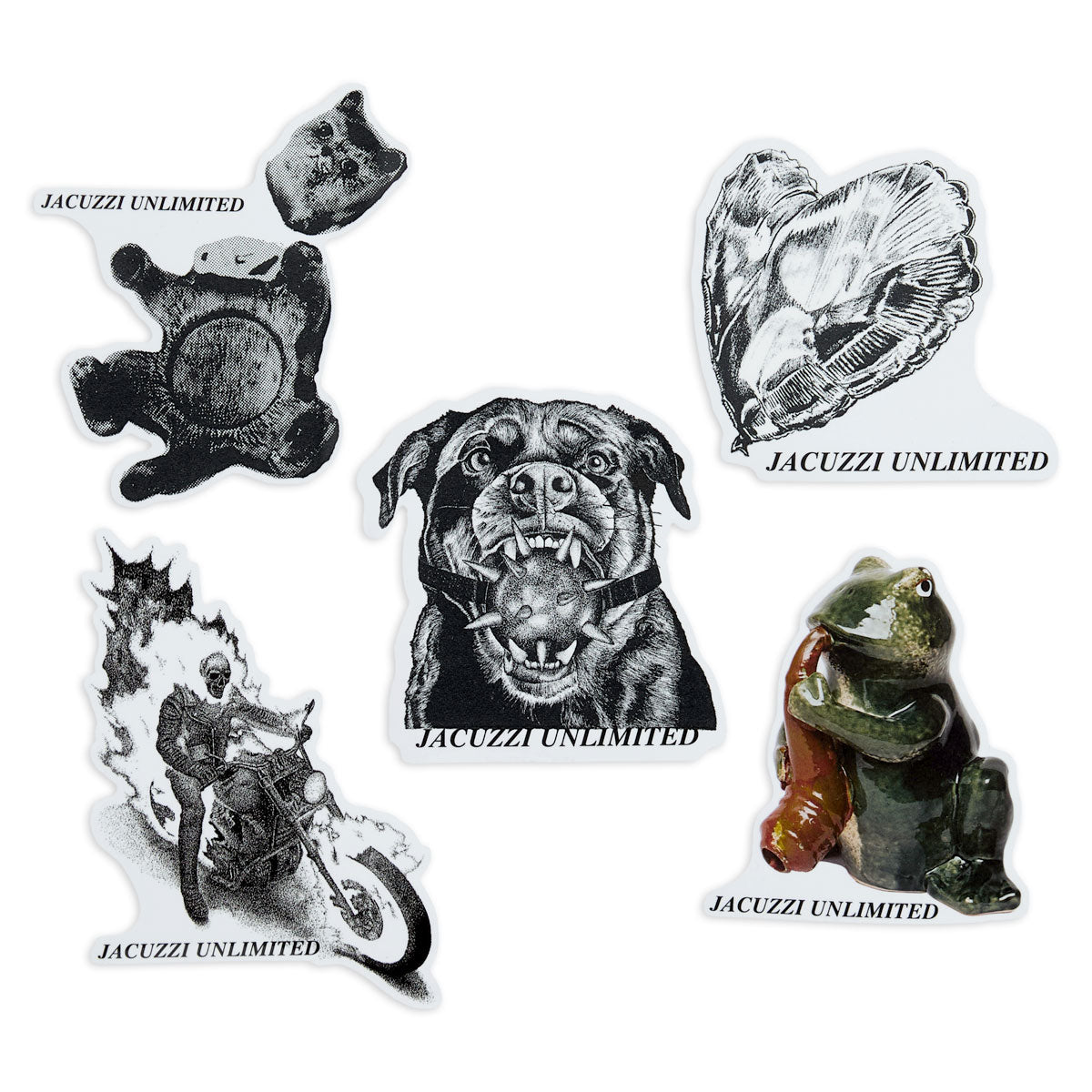 Jacuzzi Unlimited Spring 26 5 Pack Of Stickers - Assorted image 1