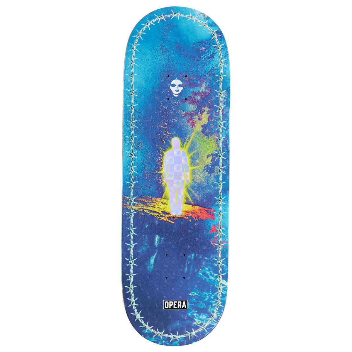 Opera Radiate EX7 Skateboard Deck - Blue - 10.00