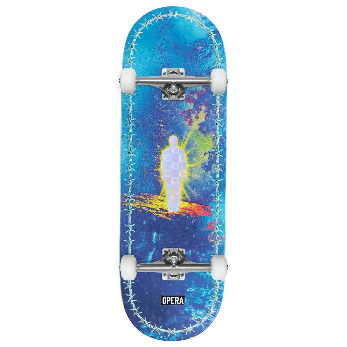 Opera Radiate EX7 Skateboard Complete - Blue - 10.00