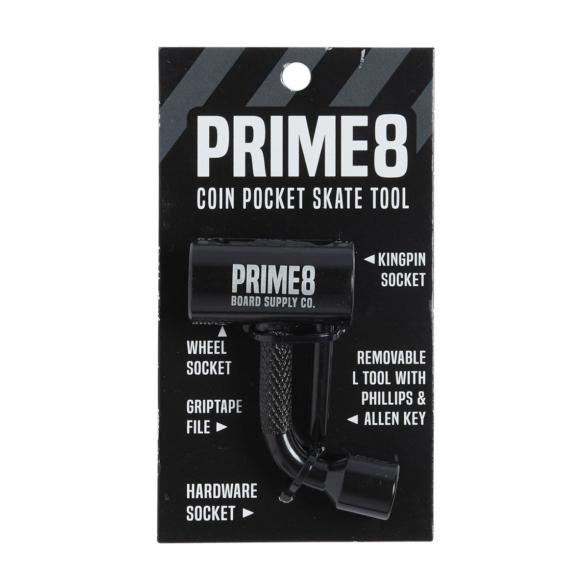 PRIME8 Coin Pocket Skate Tool - Black image 1