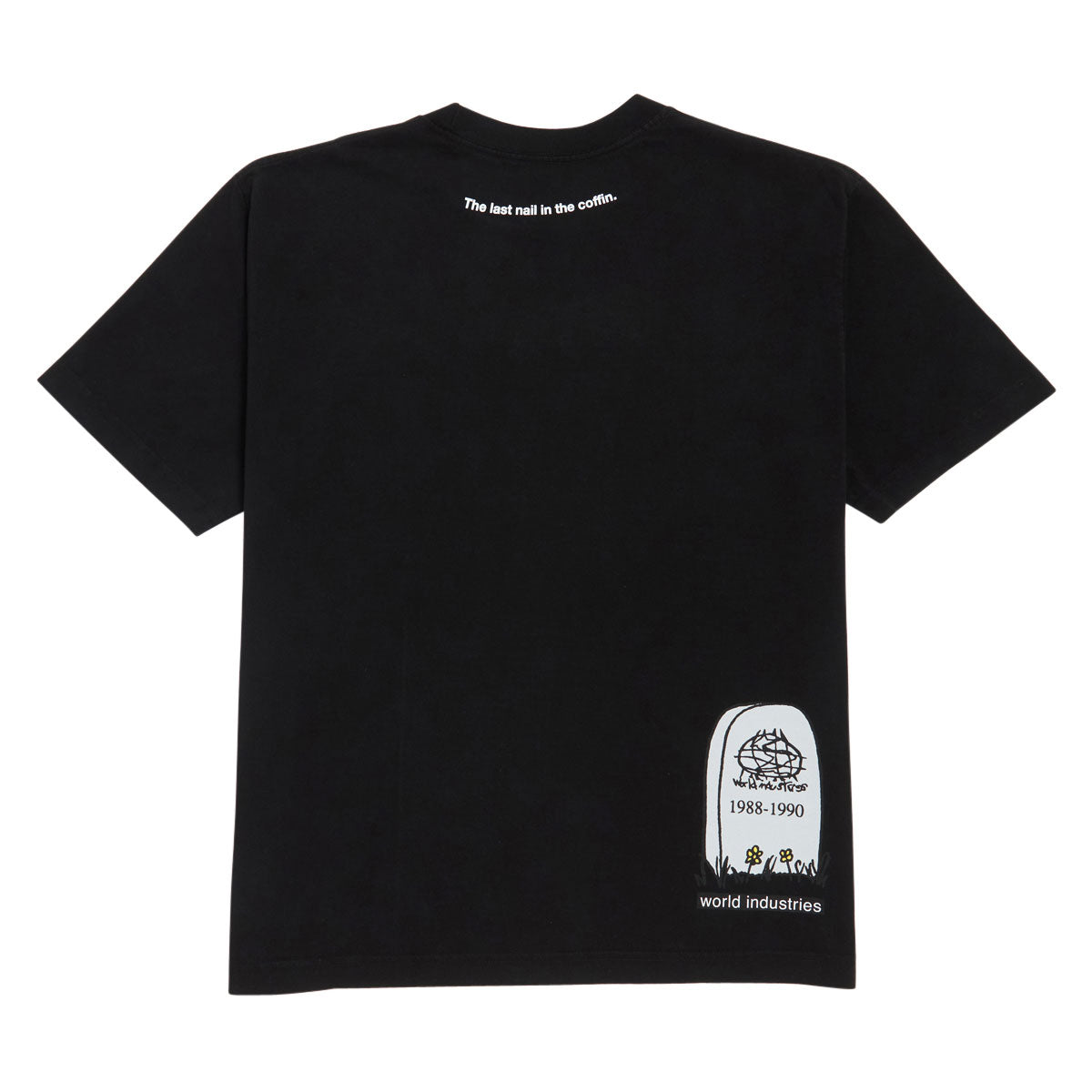 World Industries Skateboarding is Dead T-Shirt - Black image 2