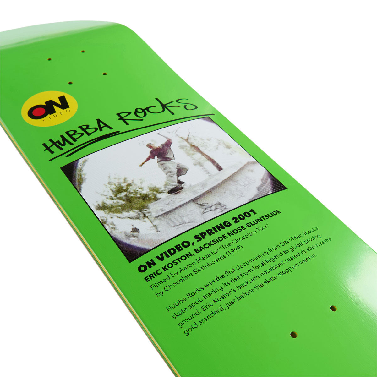 On Video Hubba Rocks Skateboard Complete - 8.375