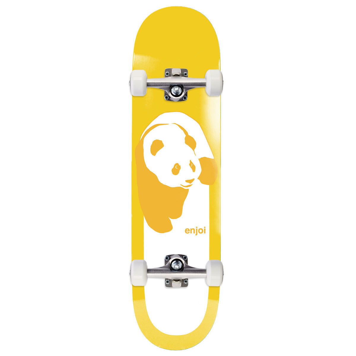 Enjoi Classic Panda R7 Skateboard Complete - Yellow - 8.25