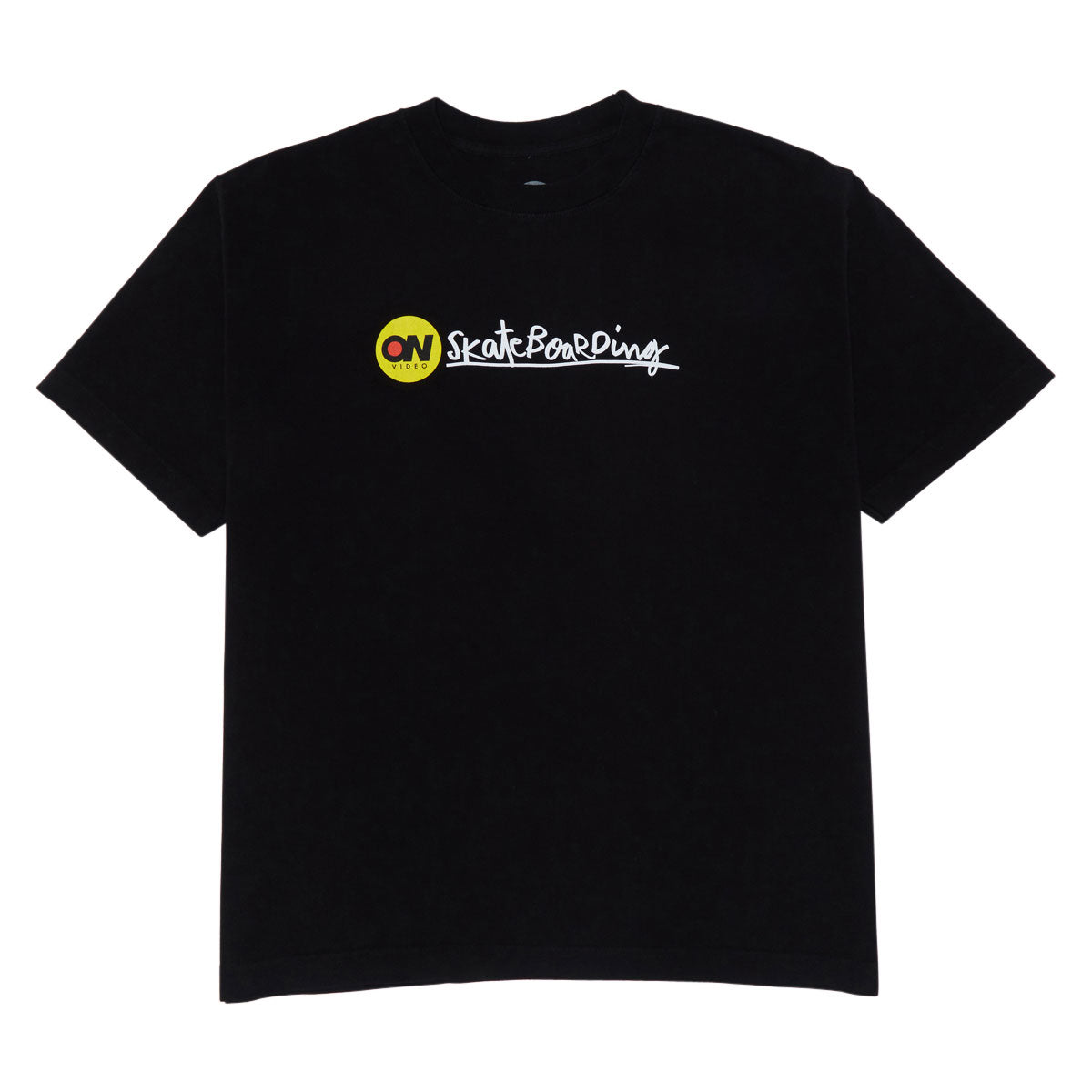 On Video Classsic Logo T-Shirt - Black image 1