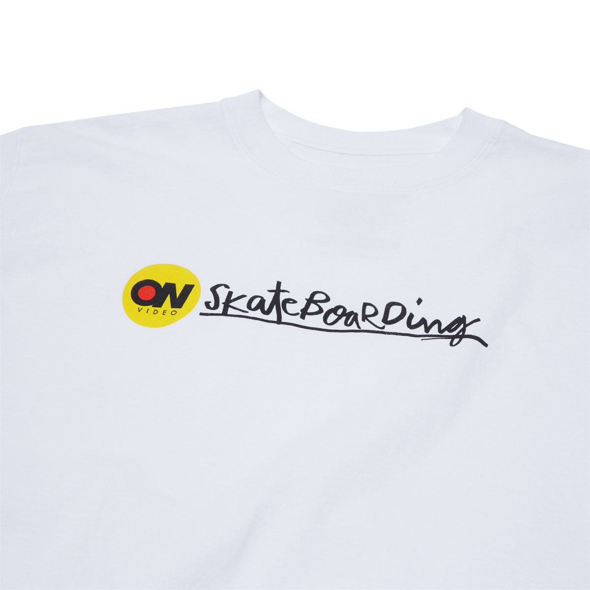 On Video Classsic Logo T-Shirt - White image 3