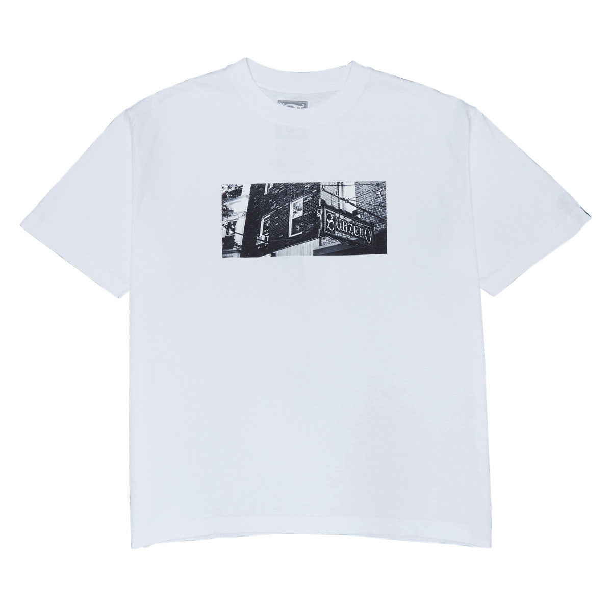 Sub Zero Storefront T-Shirt - White image 1