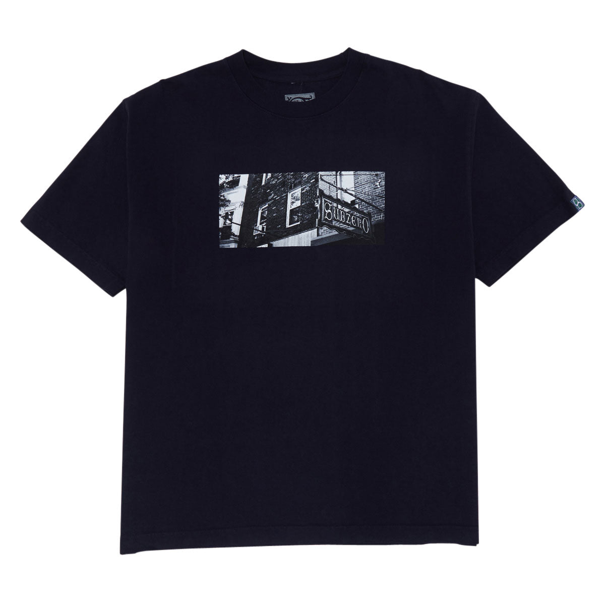 Sub Zero Storefront T-Shirt - Navy image 1