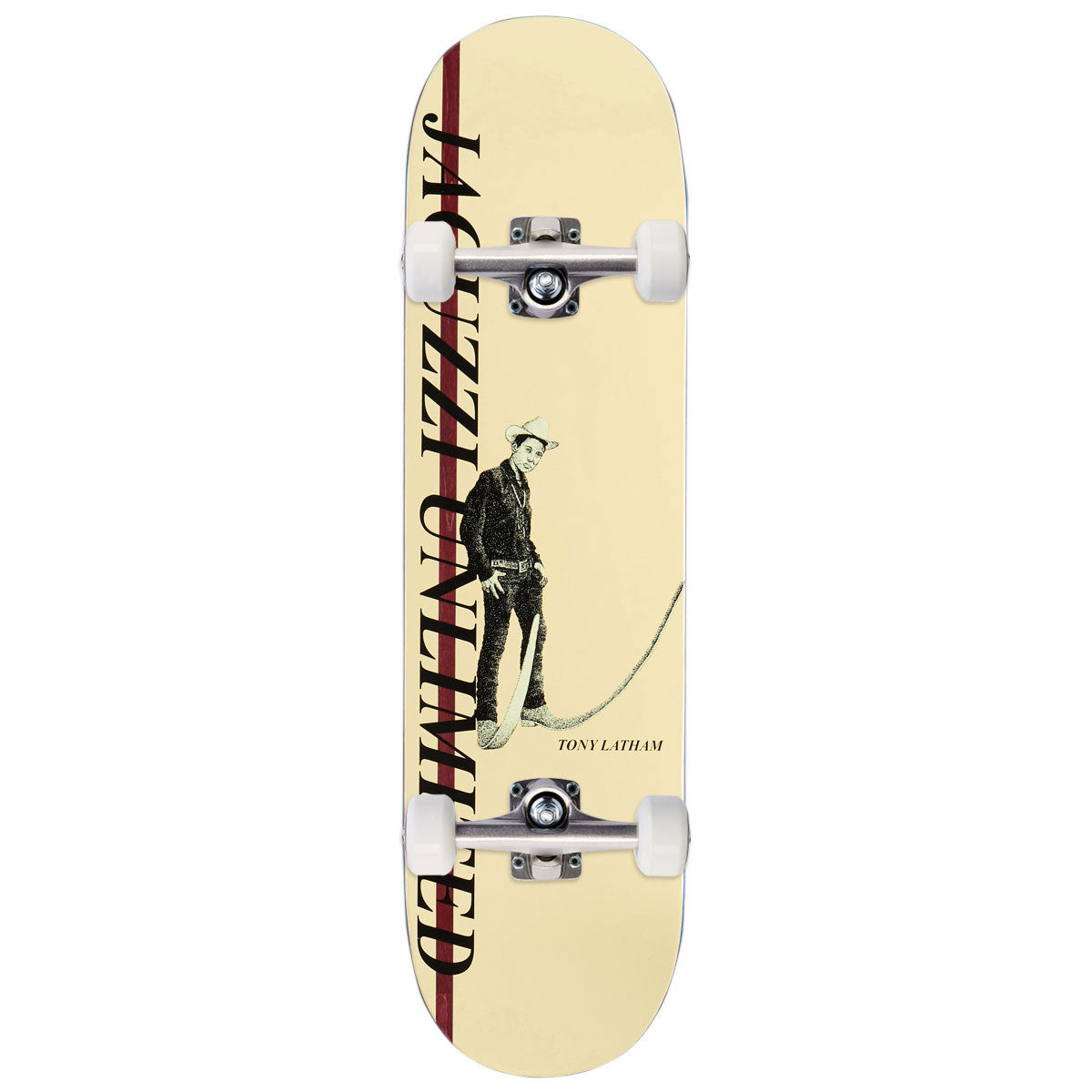 Jacuzzi Unlimited Tony Latham Boots EX7 Skateboard Complete - Natural - 8.50 image 1