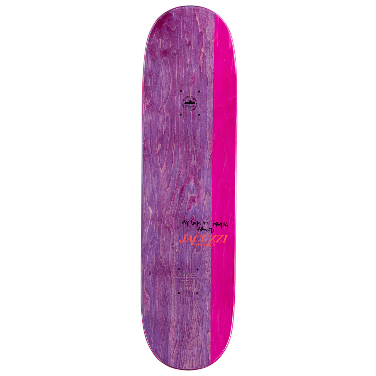 Jacuzzi Unlimited Smash Jet Ski Popsicle EX7 Skateboard Deck - 8.50