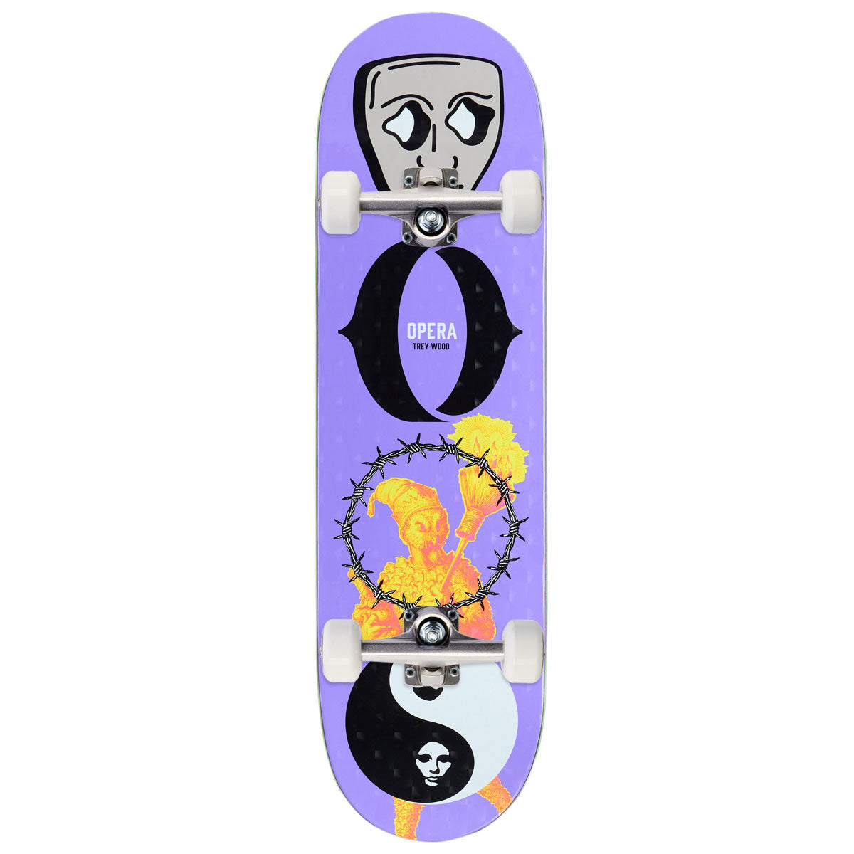 Opera Trey Wood Piece EX7 Skateboard Complete - 8.75