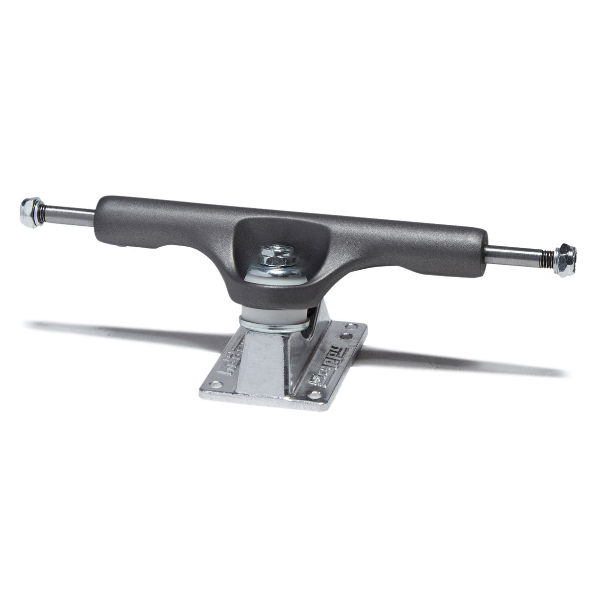 Slappy ST1 Hollow Lights Skateboard Trucks - Gunmetal/Polished - 9.00
