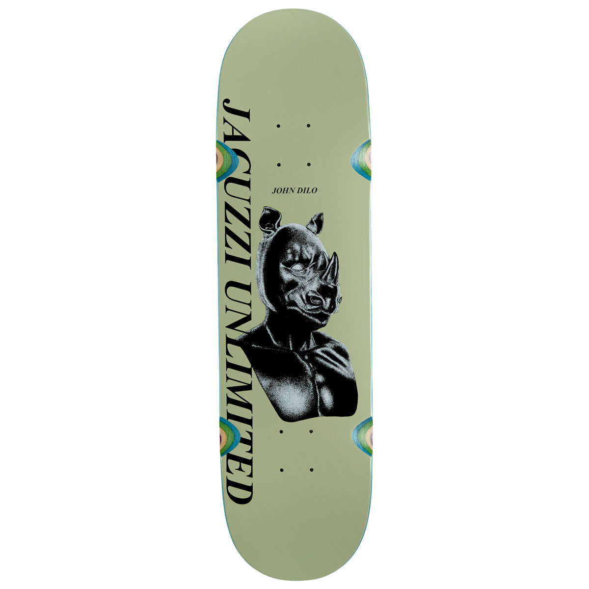 Jacuzzi Unlimited John Dilo Safe Word EX7 Skateboard Deck - 8.50