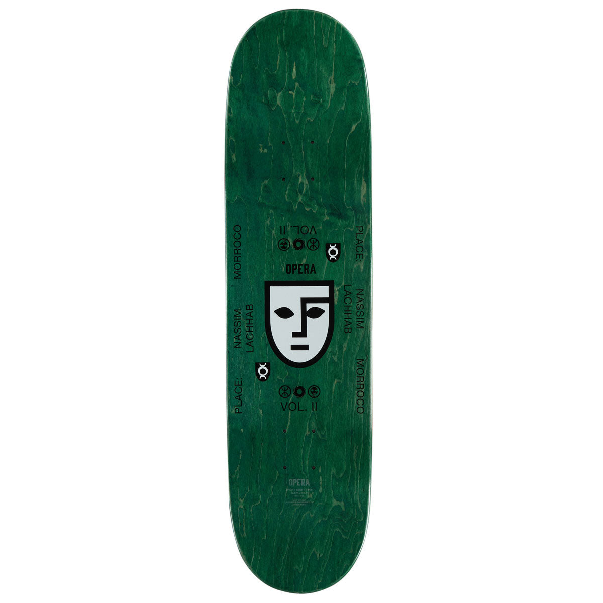 Opera Nassim Lachhab Crypto EX7 Skateboard Deck - 8.375