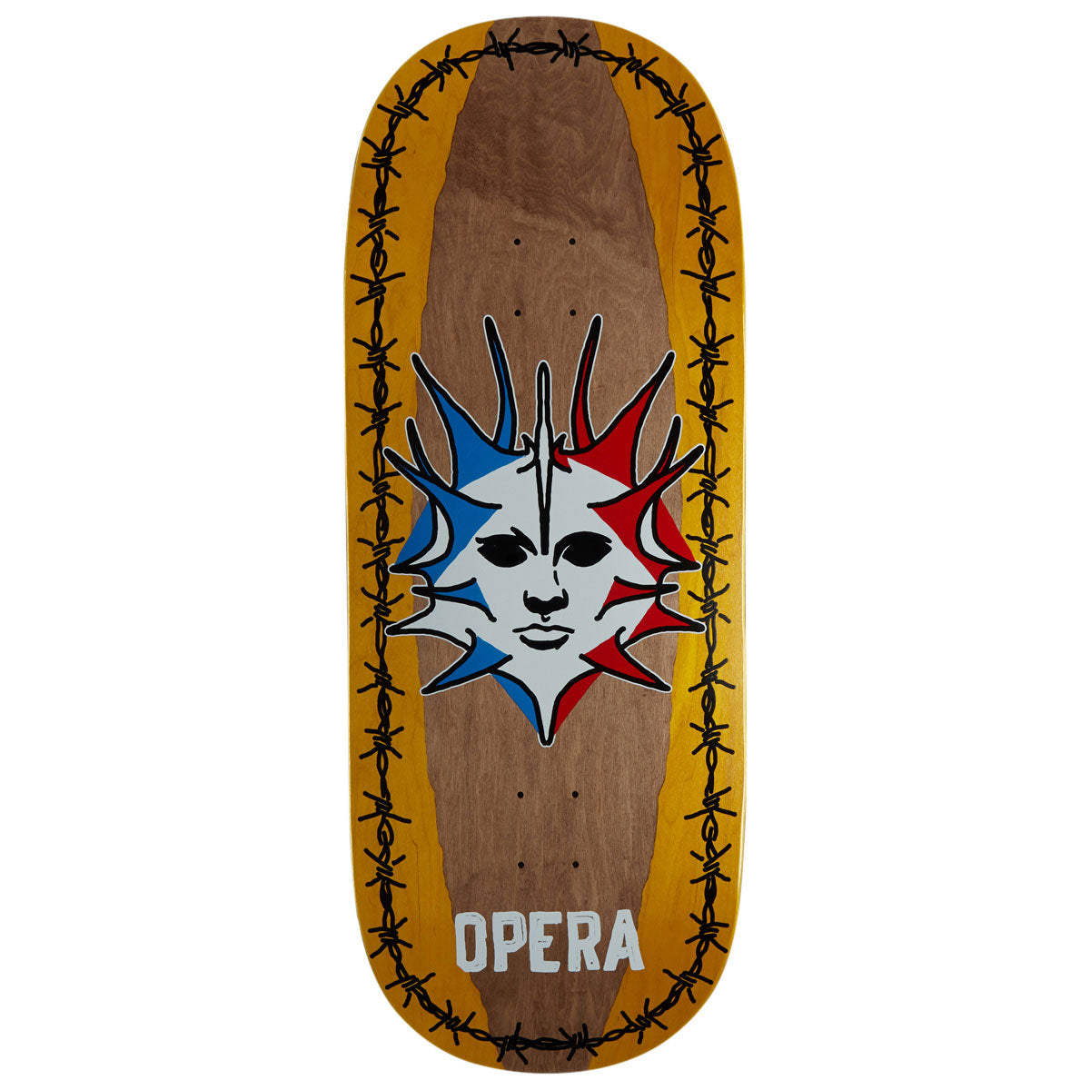 Opera Fatties Torn Spike EX7 Skateboard Deck - 12.00