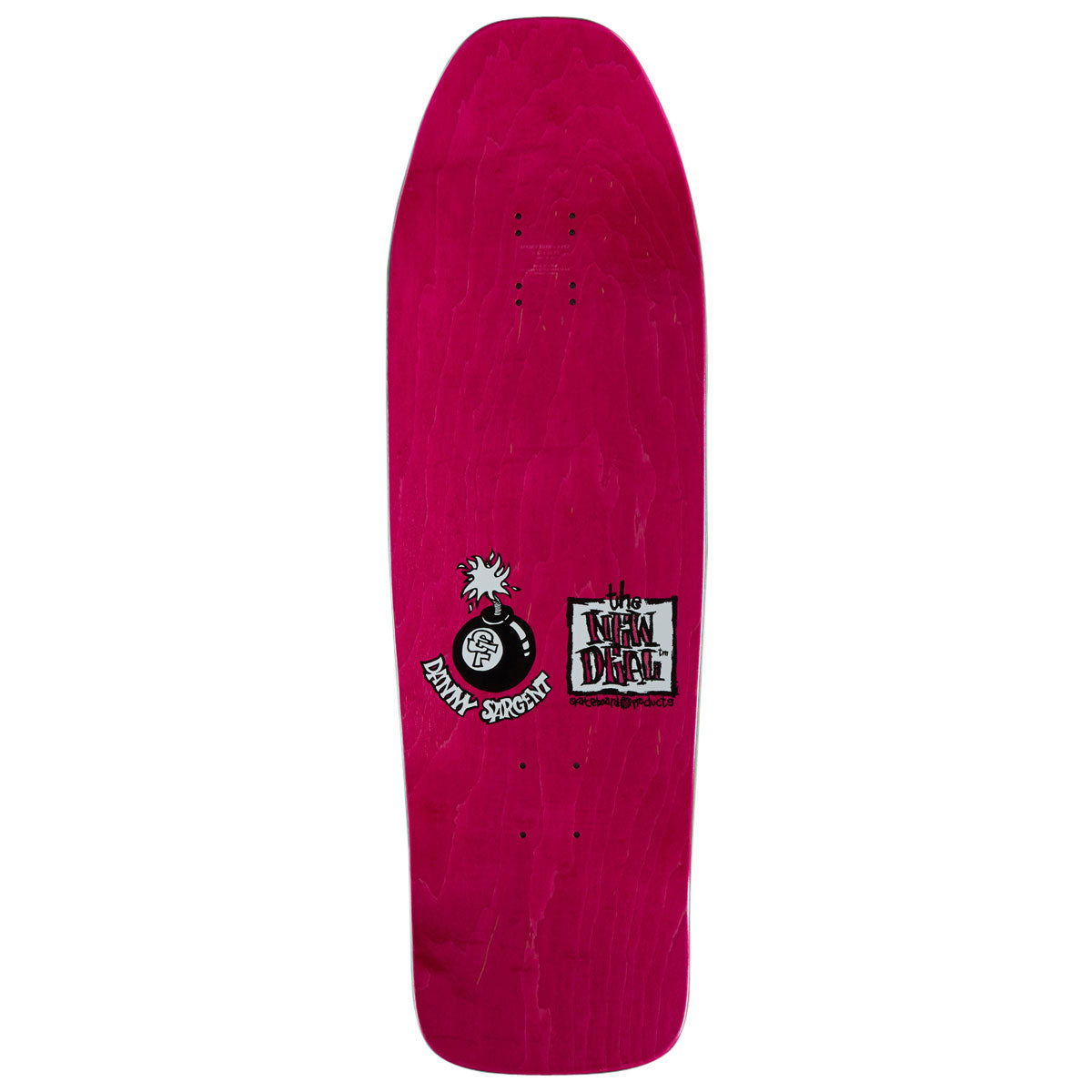 New Deal Danny Sargent Monkey Bomb Skateboard Deck - 9.62