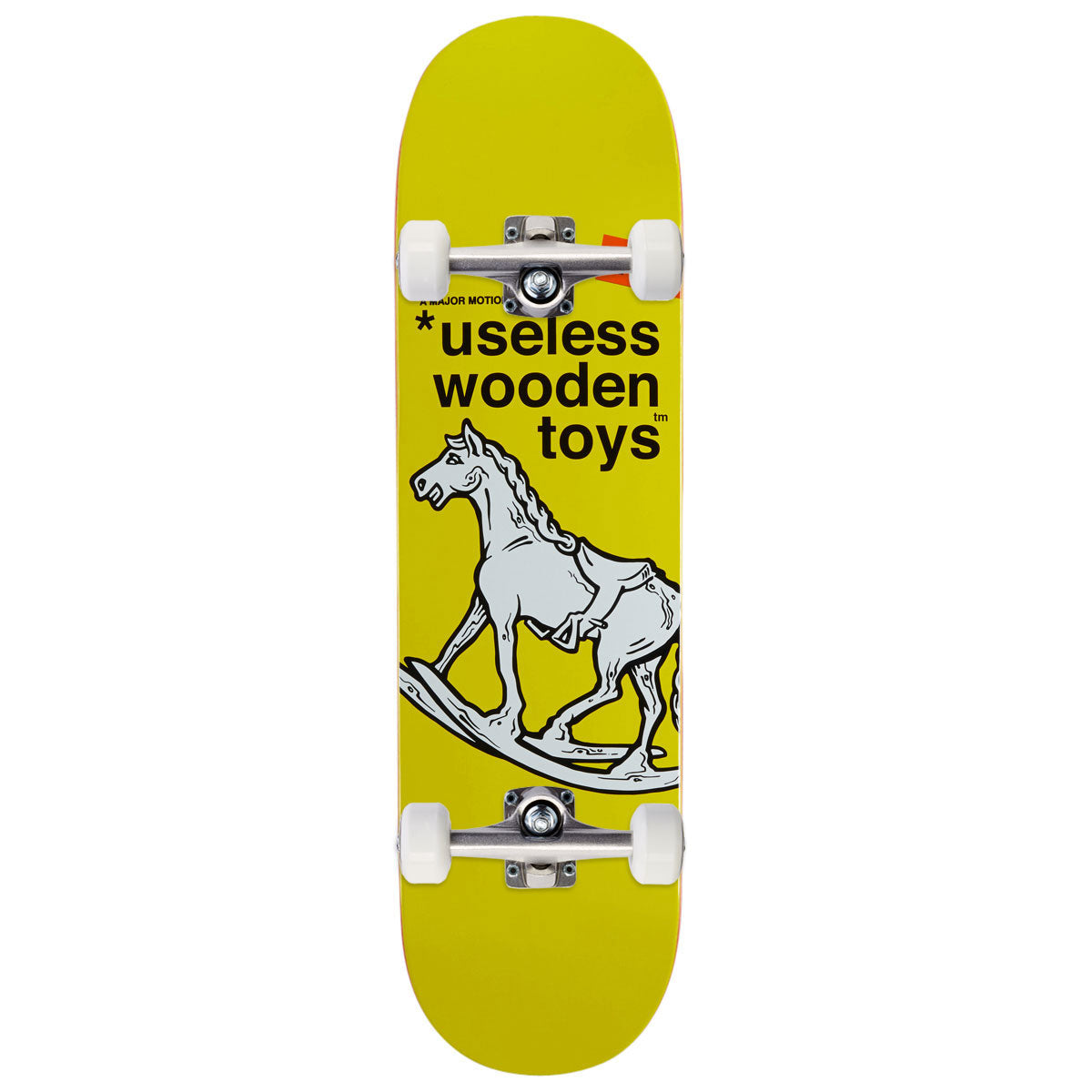 New Deal Useless Wooden Toys Popsicle Skateboard Complete - 8.50