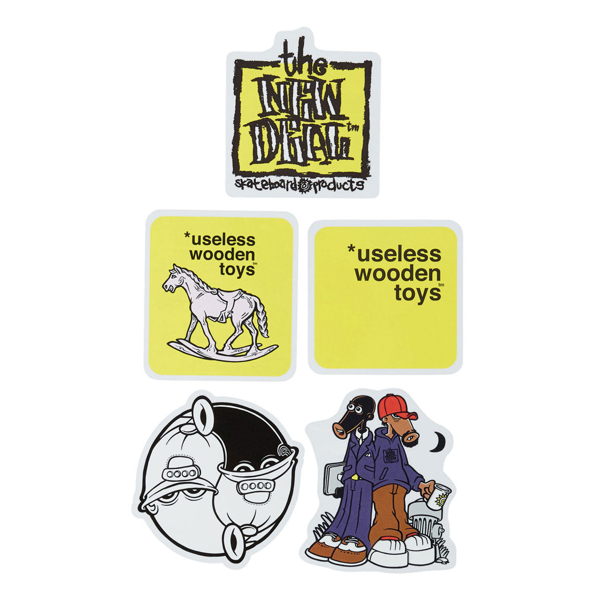 New Deal Summer 26 5 Pack Of Stickers - Assorted image 1