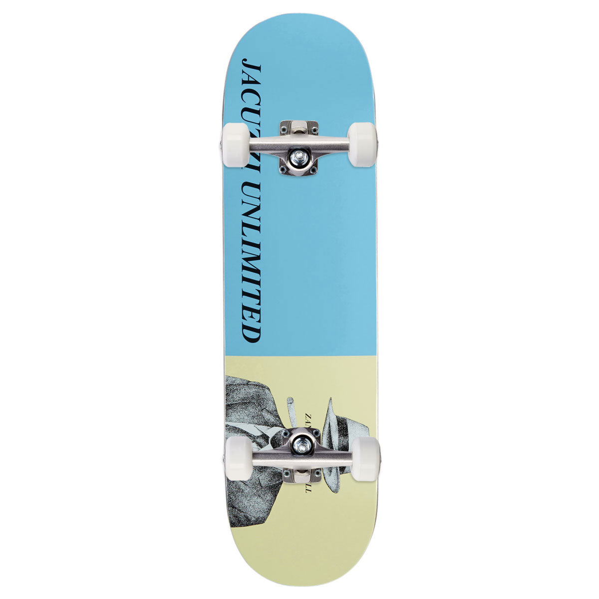 Jacuzzi Unlimited Zander Mitchell Fedora EX7 Skateboard Complete - Light Blue - 8.50