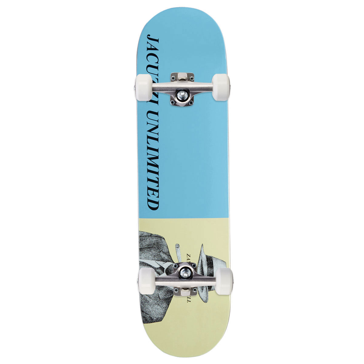 Jacuzzi Unlimited Zander Mitchell Fedora EX7 Skateboard Complete - Light Blue - 8.125