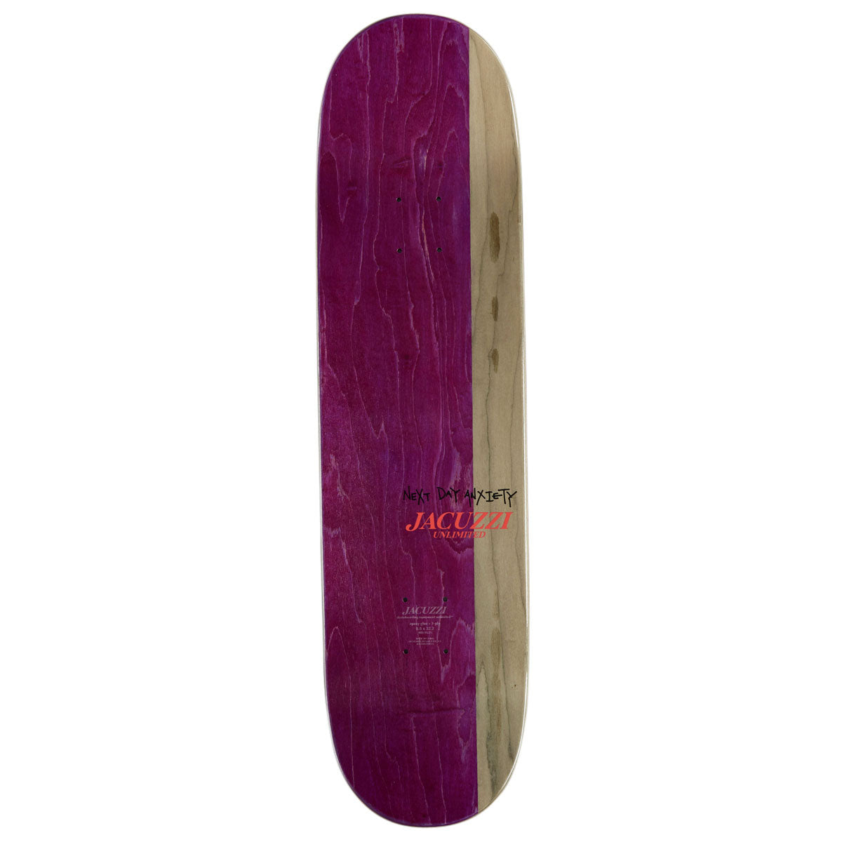 Jacuzzi Unlimited Ariana Spencer Wine EX7 Skateboard Complete - Rose - 8.50