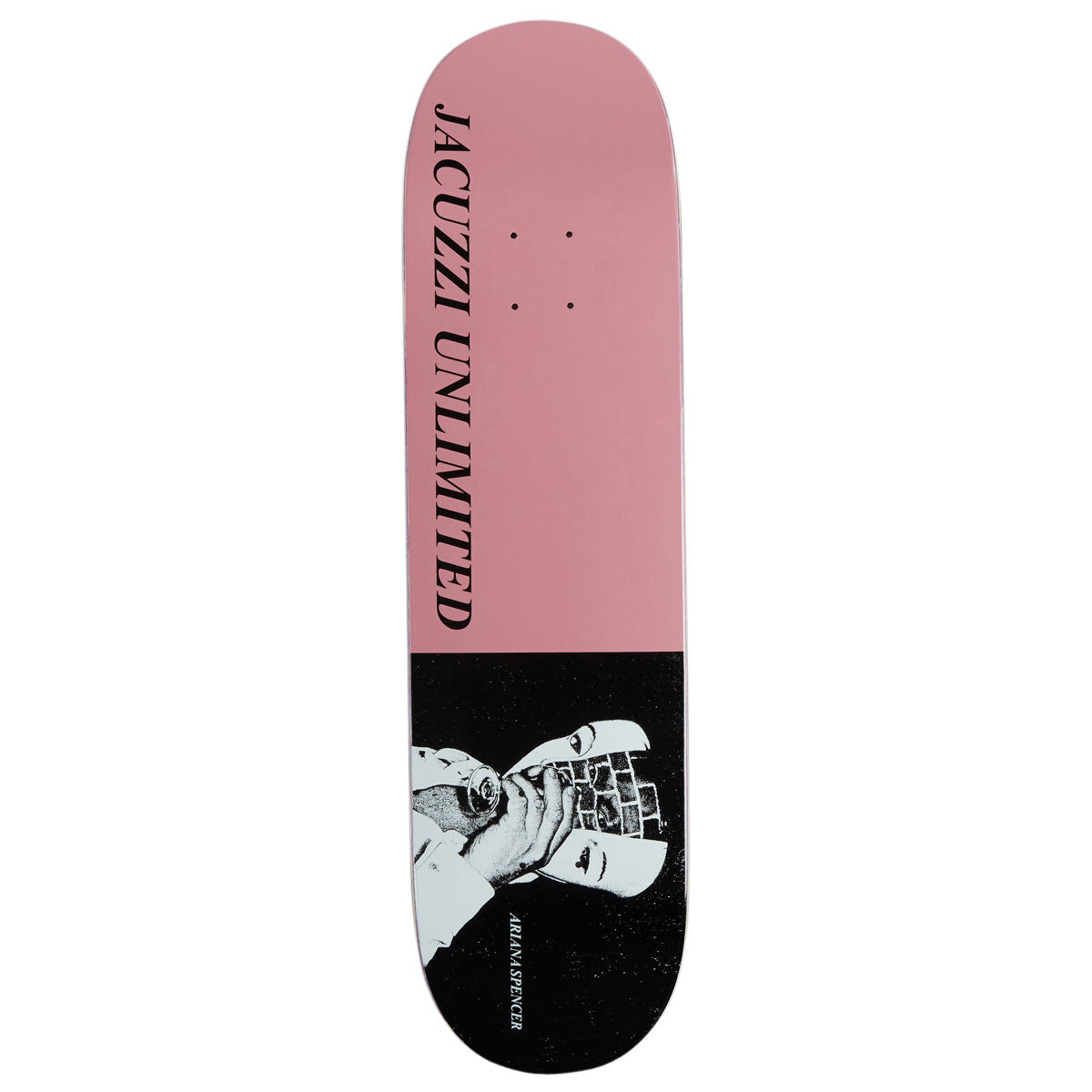 Jacuzzi Unlimited Ariana Spencer Wine EX7 Skateboard Deck - Rose - 8.25