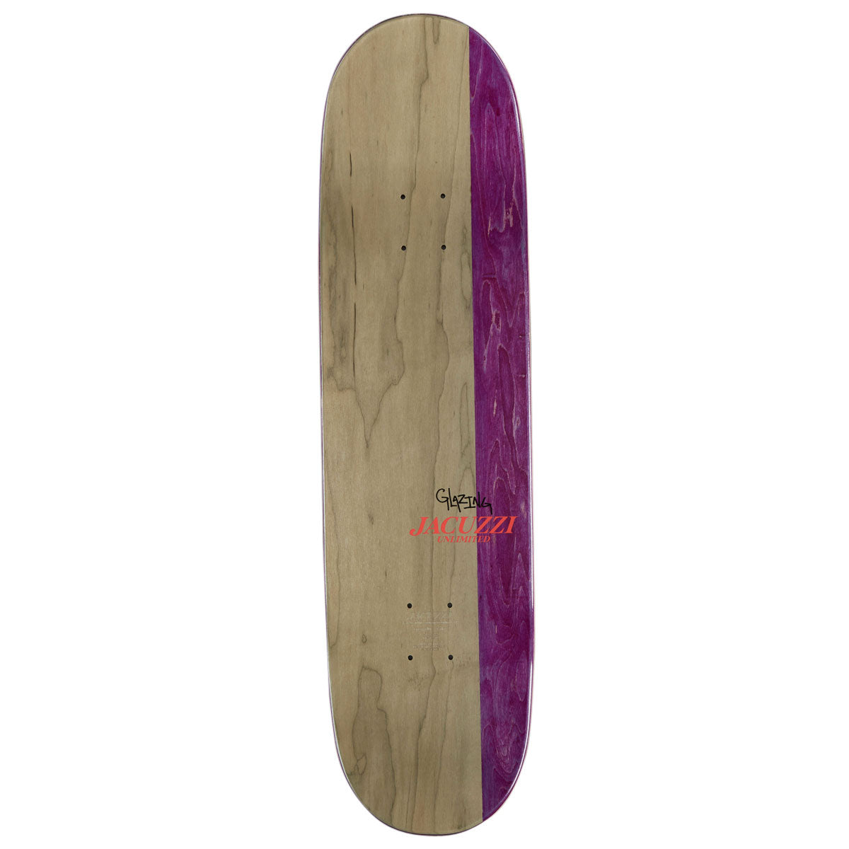 Jacuzzi Unlimited John Dilo Suck Me EX7 Skateboard Deck - Cool Grey - 8.50